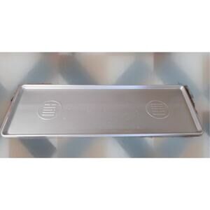 Antique HILL Aluminum Deli Case Display Tray # 4 30" X 10.5" Butcher Bakery